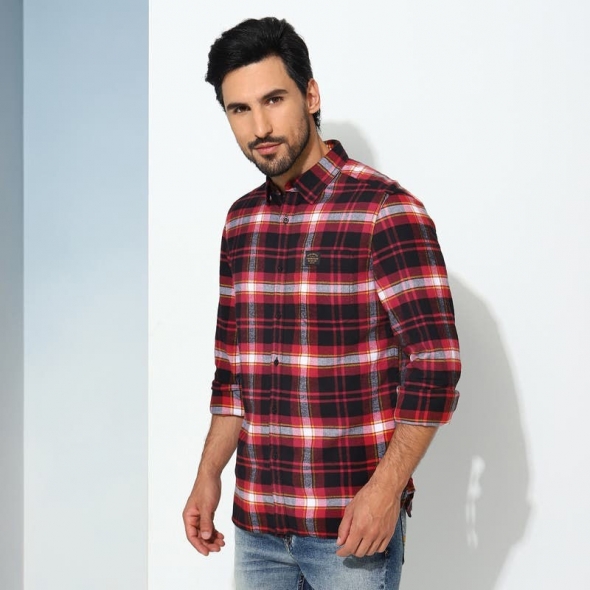 Genuine Apparel ROYAL ENFIELD Plaid On Point - Red | re_RLASHA230142 | euronetbike-net Genuine Apparel ROYAL ENFIELD Plaid On Point - Red | re_RLASHA230142 | euronetbike-net