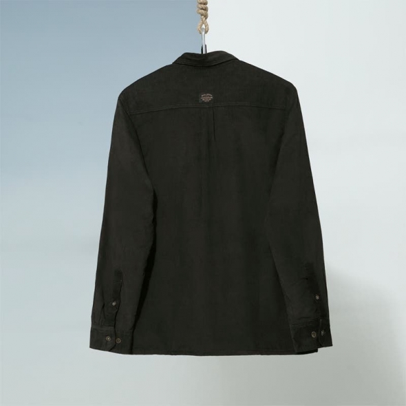 Genuine Apparel ROYAL ENFIELD Keep It Classic Shirt - Dark Olive | re_RLASHA230220 | euronetbike-net