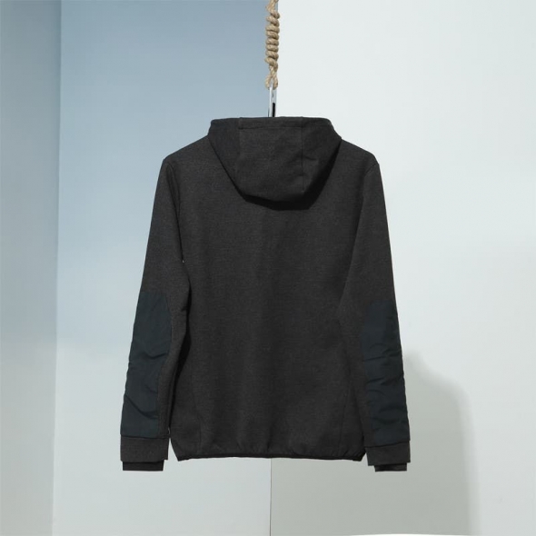 Genuine Apparel ROYAL ENFIELD The Hybrid Performance Sweatshirt - Dark Grey | re_RLASSA230981 | euronetbike-net