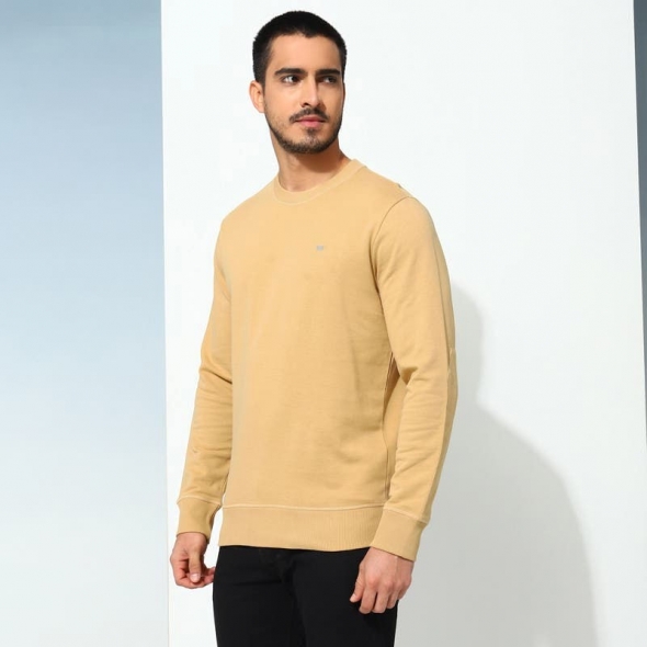 Genuine Apparel ROYAL ENFIELD Conquerer Sweatshirt - Khaki | re_RLASSA230725 | euronetbike-net Genuine Apparel ROYAL ENFIELD Conquerer Sweatshirt - Khaki | re_RLASSA230725 | euronetbike-net