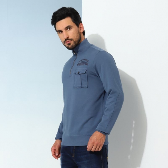 Genuine Apparel ROYAL ENFIELD Enfield Heritage Sweatshirt - Dark Blue | re_RLASSA230831 | euronetbike-net Genuine Apparel ROYAL ENFIELD Enfield Heritage Sweatshirt - Dark Blue | re_RLASSA230831 | euronetbike-net