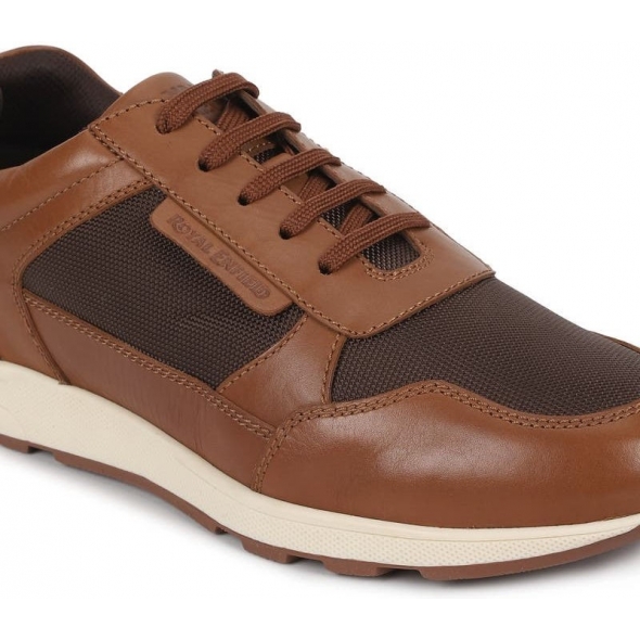 Genuine Apparel ROYAL ENFIELD Thump Sneakers - Tan | re_RLCSOA230032 | euronetbike-net