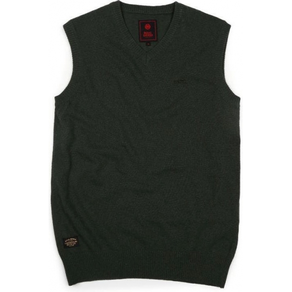 Genuine Apparel ROYAL ENFIELD Sleeveless V-Neck Sweater - Olive | re_RLASWA211333 | euronetbike-net