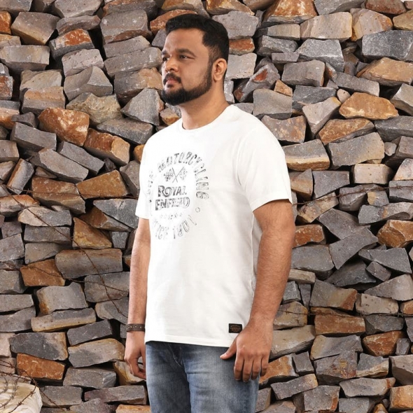 Genuine Apparel ROYAL ENFIELD Rule The Street T-Shirt - White | RLATSS231579 | re_RLATSS231582 | euronetbike-net