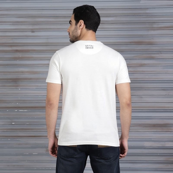 Genuine Apparel ROYAL ENFIELD Tnt Motorcyles T-Shirt - White | re_RLATSS231645 | euronetbike-net Genuine Apparel ROYAL ENFIELD Tnt Motorcyles T-Shirt - White | re_RLATSS231645 | euronetbike-net
