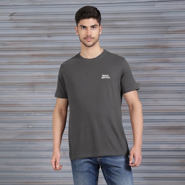 Genuine Apparel ROYAL ENFIELD Essentials Motorcyle Unit T-Shirt - Charcoal | re_RLATSS231687 | euronetbike-net