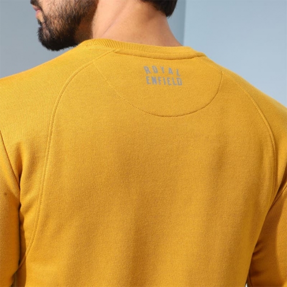 Genuine Apparel ROYAL ENFIELD Explorer'S Essential Sweatshirt - Musturd | re_RLASSA230932 | euronetbike-net Genuine Apparel ROYAL ENFIELD Explorer'S Essential Sweatshirt - Musturd | re_RLASSA230932 | euronetbike-net