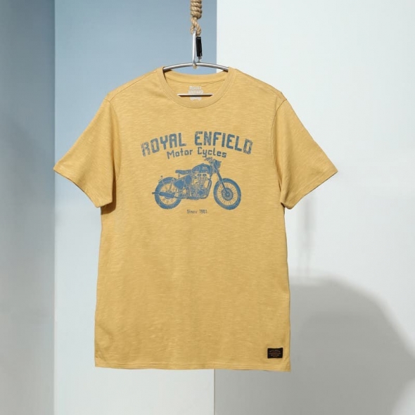 Genuine Apparel ROYAL ENFIELD 1901 Legacy Crewneck - Khaki | re_RLATSA230507 | euronetbike-net Genuine Apparel ROYAL ENFIELD 1901 Legacy Crewneck - Khaki | re_RLATSA230507 | euronetbike-net