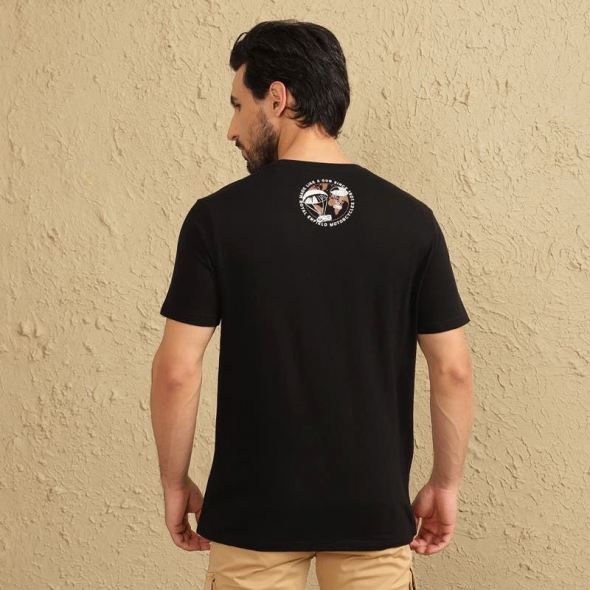 Genuine Apparel ROYAL ENFIELD Urban Warrior T-Shirt - Black | re_RLATSS221602 | euronetbike-net Genuine Apparel ROYAL ENFIELD Urban Warrior T-Shirt - Black | re_RLATSS221602 | euronetbike-net