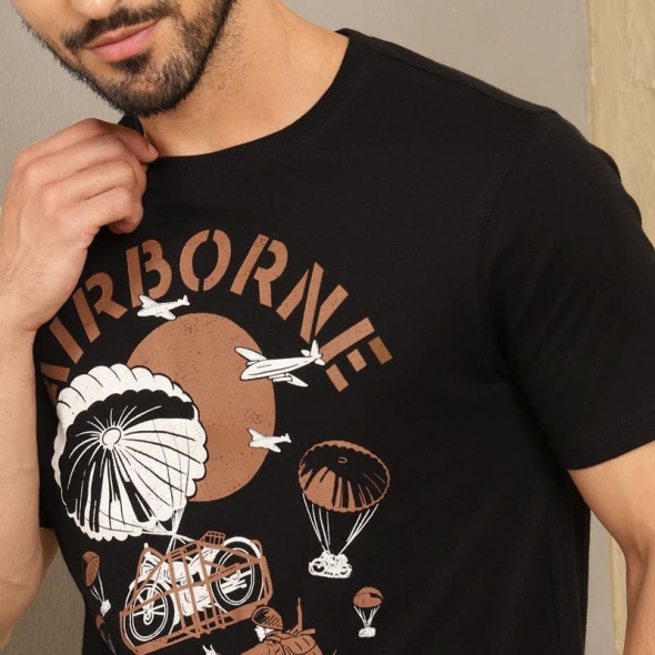 Genuine Apparel ROYAL ENFIELD Urban Warrior T-Shirt - Black | re_RLATSS221602 | euronetbike-net Genuine Apparel ROYAL ENFIELD Urban Warrior T-Shirt - Black | re_RLATSS221602 | euronetbike-net