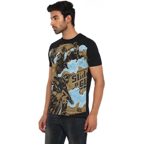 Genuine Apparel ROYAL ENFIELD Aom Slide N Glide T-Shirt - Black | re_RLATSO220039 | euronetbike-net Genuine Apparel ROYAL ENFIELD Aom Slide N Glide T-Shirt - Black | re_RLATSO220039 | euronetbike-net