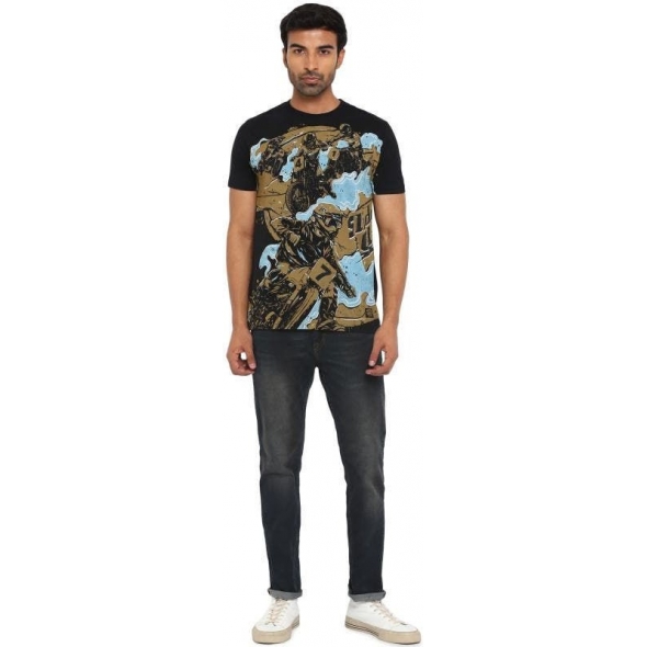 Genuine Apparel ROYAL ENFIELD Aom Slide N Glide T-Shirt - Black | re_RLATSO220039 | euronetbike-net Genuine Apparel ROYAL ENFIELD Aom Slide N Glide T-Shirt - Black | re_RLATSO220039 | euronetbike-net