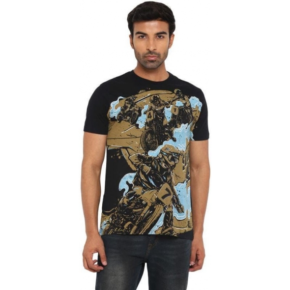 Genuine Apparel ROYAL ENFIELD Aom Slide N Glide T-Shirt - Black | re_RLATSO220039 | euronetbike-net Genuine Apparel ROYAL ENFIELD Aom Slide N Glide T-Shirt - Black | re_RLATSO220039 | euronetbike-net