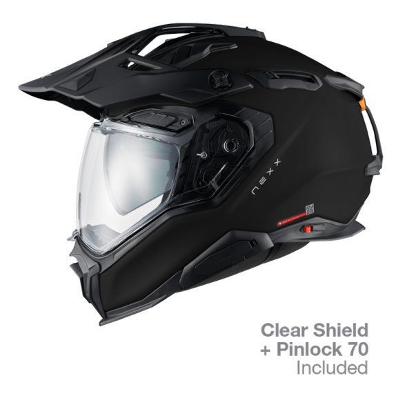 Nexx helmets NEXX Adventure Helmet X.WED3 PLAIN BLACK MT, Size: XXS | 01XE301419011 | nexx_01XE301419011-XL | euronetbike-net
