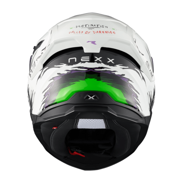Nexx helmets NEXX Sport Helmet Y.100R NIGHT RIDER WHITE, Size: XS | 01YR100410018 | nexx_01YR100410018-2XL | euronetbike-net