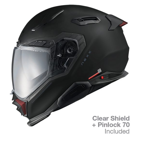 Nexx helmets NEXX Street Helmet X.WST3 PLAIN BLACK MT, Size: XXS | 01XS301437011 | nexx_01XS301437011-3XL | euronetbike-net