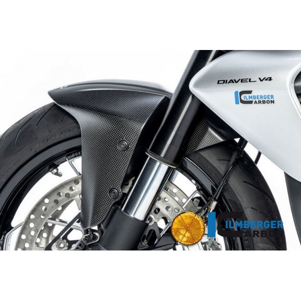 Ilmberger Carbon Ilmberger Front fender Ducati Diavel V4 from 2023 matt | KVO.122.DI23M.K | ilm_KVO_122_DI23M_K | euronetbike-net