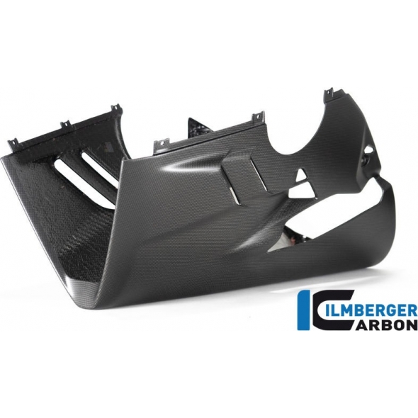 Ilmberger Carbon Ilmberger Bellypan Panigale V4 22 matt for higher exhaust with sidestand | VEU.113.V422M.K | ilm_VEU_113_V422M_K | euronetbike-net