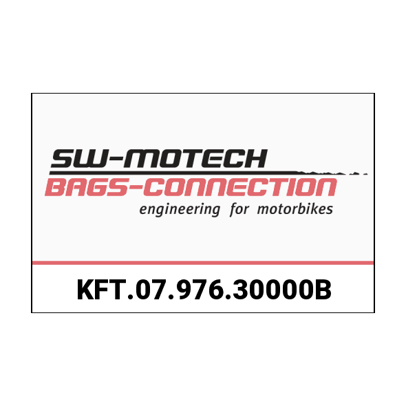 SW-Motech SW MOTECH PRO side carrier. Black. BMW R 1300 GS Adventure (24-). | KFT.07.976.30000/B | sw_KFT_07_976_30000B | euronetbike-net