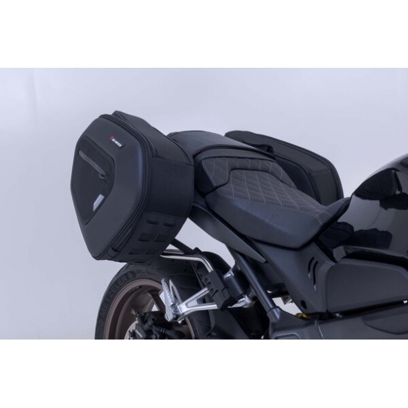SW-Motech SW MOTECH PRO BLAZE H saddlebag set. Black. Honda CBR650R / CB650R (18-). | BC.HTA.01.740.36500 | sw_BC_HTA_01_740_36500 | euronetbike-net