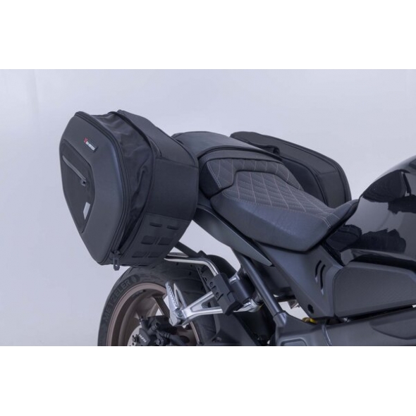 SW-Motech SW MOTECH PRO BLAZE H saddlebag set. Black. Honda CBR650R / CB650R (18-). | BC.HTA.01.740.36500 | sw_BC_HTA_01_740_36500 | euronetbike-net