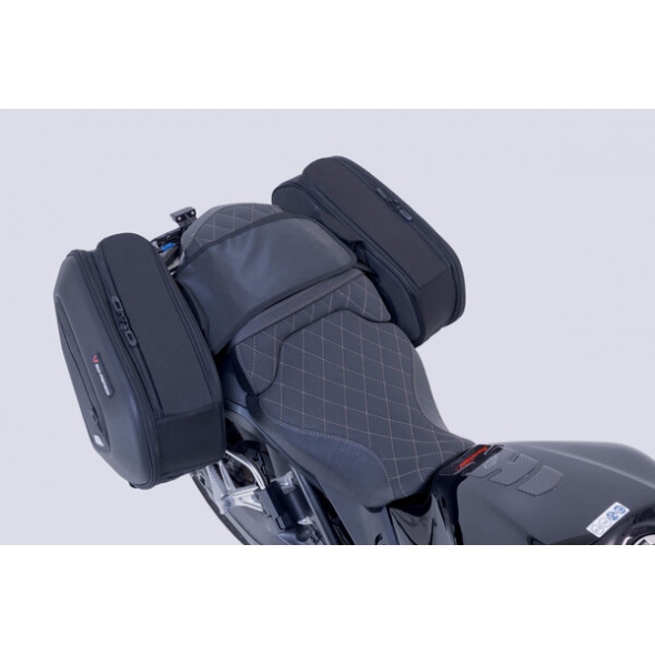 SW-Motech SW MOTECH PRO BLAZE H saddlebag set. Black. Honda CBR650R / CB650R (18-). | BC.HTA.01.740.36500 | sw_BC_HTA_01_740_36500 | euronetbike-net