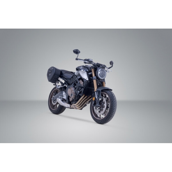 SW-Motech SW MOTECH PRO BLAZE H saddlebag set. Black. Honda CBR650R / CB650R (18-). | BC.HTA.01.740.36500 | sw_BC_HTA_01_740_36500 | euronetbike-net