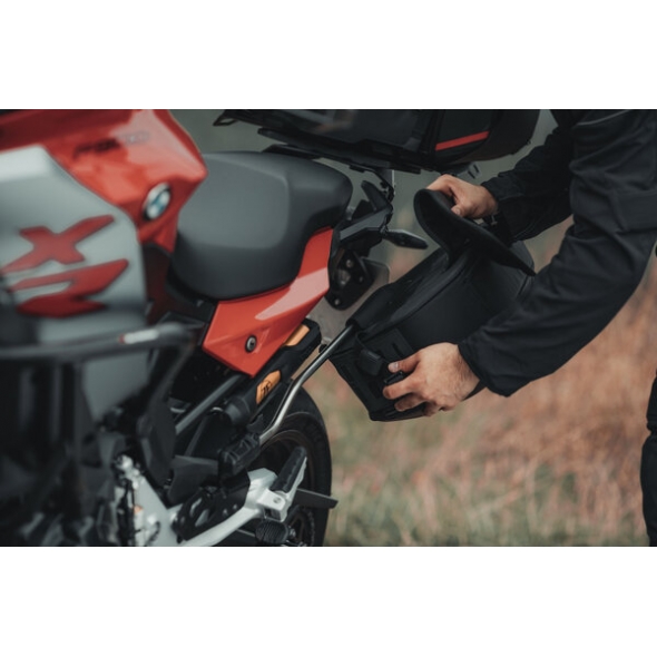 SW-Motech SW MOTECH PRO BLAZE H saddlebag set. Black. Triumph Street Triple 675/R (12-16). | BC.HTA.11.740.30601 | sw_BC_HTA_11_740_30601 | euronetbike-net
