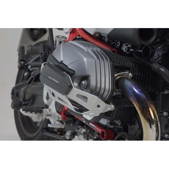 SW-Motech SW MOTECH Cylinder guards. Silver. BMW R nineT/ Pure/ Scra., R12/ R12 nineT. | MSS.07.653.10002/S | sw_MSS_07_653_10002S | euronetbike-net