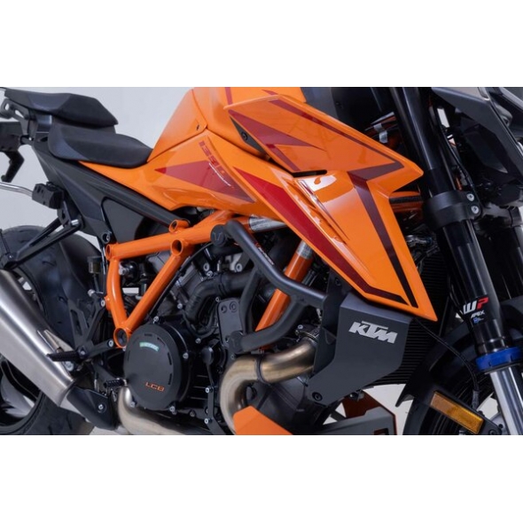 SW-Motech SW MOTECH Crash bar. Black. KTM 1390 Super Duke R/EVO (23-). | SBL.04.058.10000/B | sw_SBL_04_058_10000B | euronetbike-net