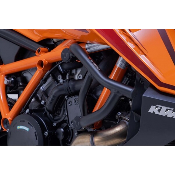 SW-Motech SW MOTECH Crash bar. Black. KTM 1390 Super Duke R/EVO (23-). | SBL.04.058.10000/B | sw_SBL_04_058_10000B | euronetbike-net