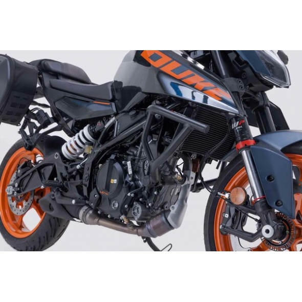 SW-Motech SW MOTECH Crash bar. Black. KTM 125 / 390 Duke (23-). | SBL.04.988.10000/B | sw_SBL_04_988_10000B | euronetbike-net
