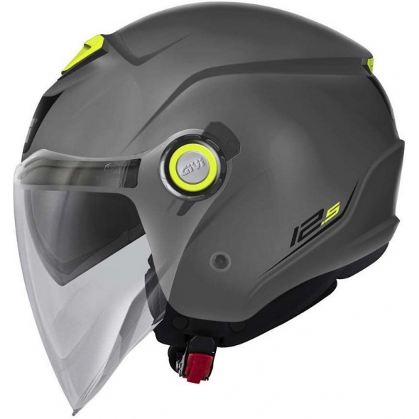 GIVI Parts Givi Jet helmet 12.5 SOLID COLOR Grey, Size 54/XS | H125BG76754 | givi_H125BG76754 | euronetbike-net