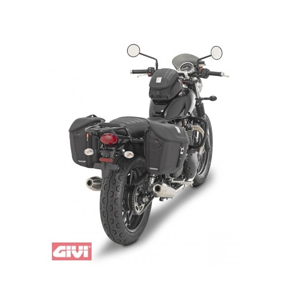 GIVI Parts Givi TMT6407 Specific Pannier Holder for MT501 Metro-T Side Cases for Triumph Street Twin, Bonneville T100 17- | TMT6407 | givi_TMT6407 | euronetbike-net