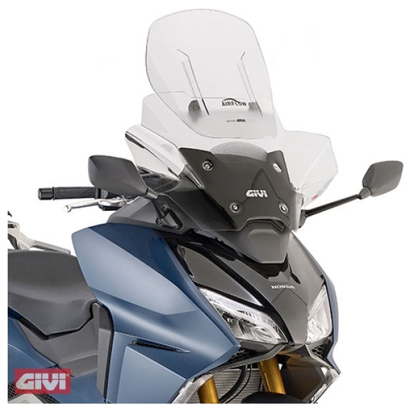 GIVI Parts Givi Airflow sliding windshield transp., Still o. Dimensions for Honda FORZA 750 (2021) | AF1186G | givi_AF1186G | euronetbike-net