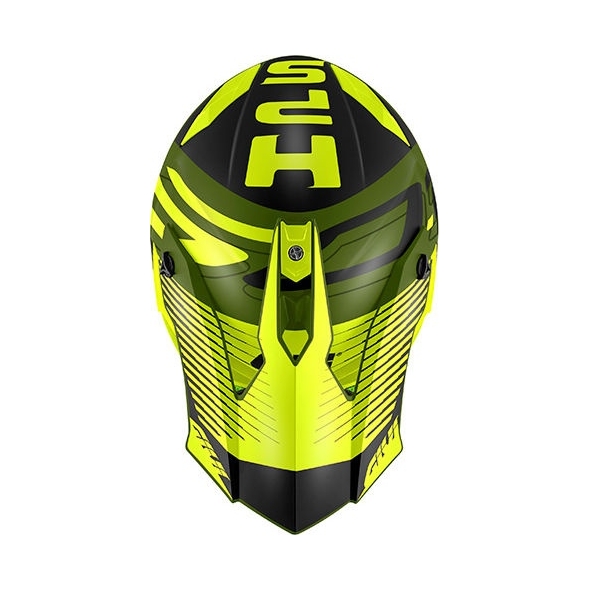 GIVI Parts Givi 60.1 FRESH, Matt Black / Military Green / Yellow, Size S | H601FFRGY56 | givi_H601FFRGY56 | euronetbike-net