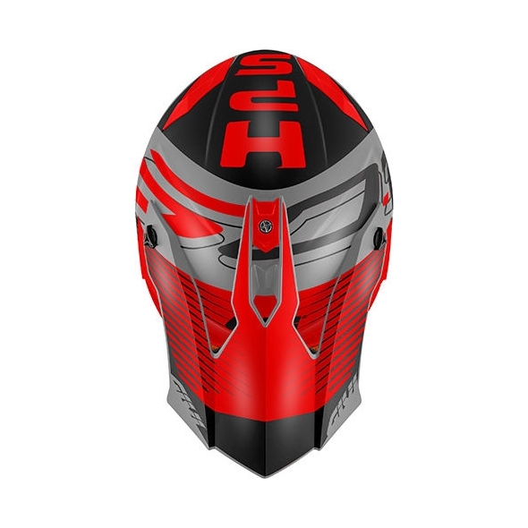 GIVI Parts Givi 60.1 FRESH, Matt Red / Black / Titanium, Size XS | H601FFRRT54 | givi_H601FFRRT54 | euronetbike-net