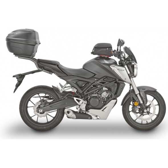 GIVI Parts Givi Top Case Rack SR1169 for Honda CBR 125 R 18-, CB 300 R specific for Monolock top case, to be used with top case that already include a Monolock plate | SR1169 | givi_SR1169 | euronetbike-net