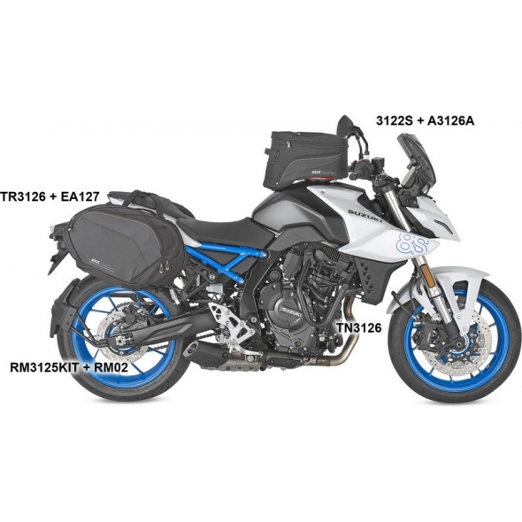 GIVI Parts GIVI Specific crash bar - black - for Suzuki GSX-8S (23) | TN3126 | givi_TN3126 | euronetbike-net