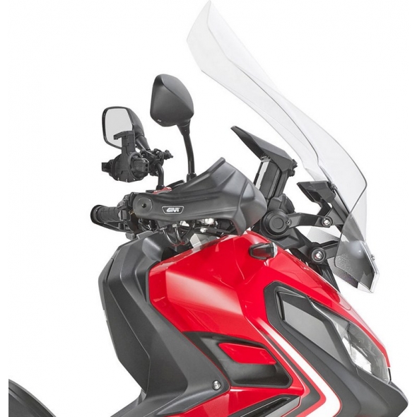 GIVI Parts Givi Windscreen for Honda X-ADV, color clear, dim. HxW 65x40 cm, 13 cm higher than oe | D1156ST | givi_D1156ST | euronetbike-net