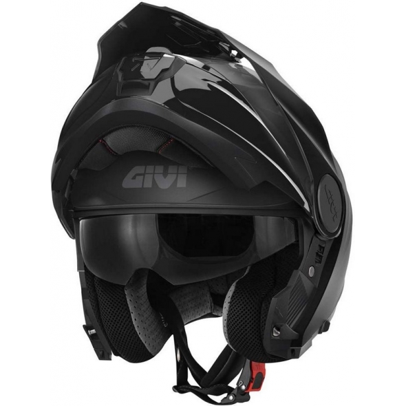 GIVI Parts Givi Flip-up helmet X.27 TOURER BASIC Opaque Black, Size 63/XXL | HX27SN90063 | givi_HX27SN90063 | euronetbike-net