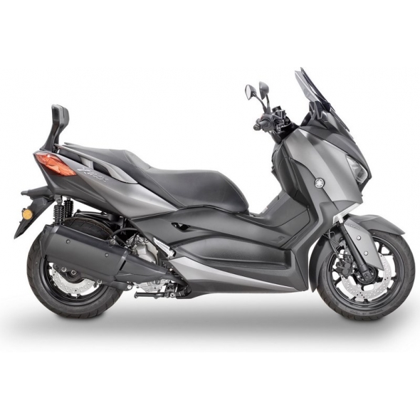 GIVI Parts Givi Windscreen for Yamaha X-Max 125 18-, X-Max 300, X-Max 400 18- color Smoke, dim. HxW 43,5x43,5 cm, low profile sport screen, fits oe headlight fairing | D2136S | givi_D2136S | euronetbike-net