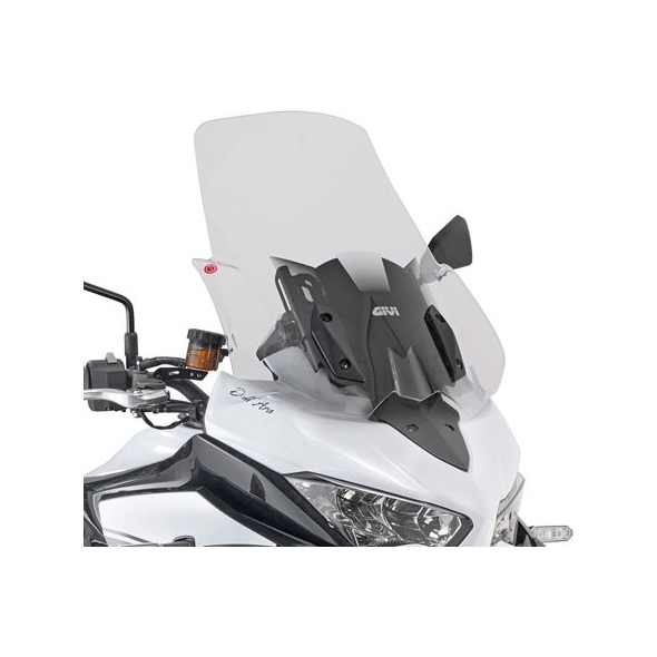 GIVI Parts Givi Windscreen for Kawasaki Versys 1000 19- color clear, dim. HxW 53x48,5 cm, 18,5 cm higher than oe | D4126ST | givi_D4126ST | euronetbike-net