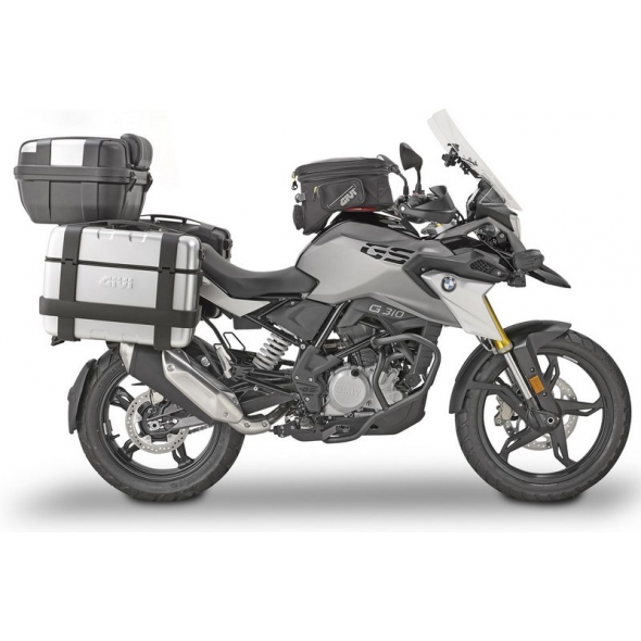 GIVI Parts GIVI Windshield - transparent - 470x375 mm (HxW) - without ABE - for BMW G 310 GS (17-23) | D5126ST | givi_D5126ST | euronetbike-net