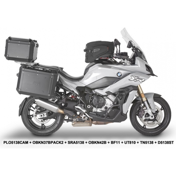 GIVI Parts Givi Windscreen for BMW S 1000 XR 20- (K69) color clear, dim. HxL 55,5x46cm, fits oe headlight fairing | D5138ST | givi_D5138ST | euronetbike-net