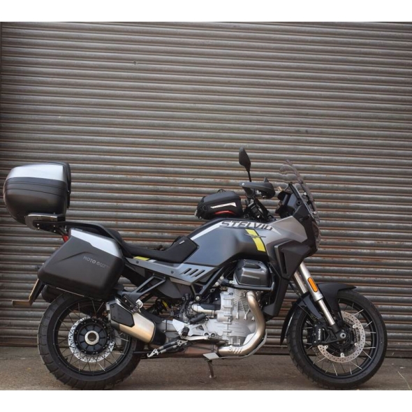 Pyramid Plastics Pyramid Extenda Fenda | Matte Black | Moto Guzzi Stelvio 2023>Current | 058790 | pyr_058790 | euronetbike-net