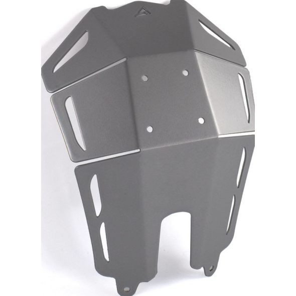 Pyramid Plastics Pyramid Engine Guard | Gloss Silver | Moto Guzzi V100 Mandello 2022>Current | 38405S | pyr_38405S | euronetbike-net
