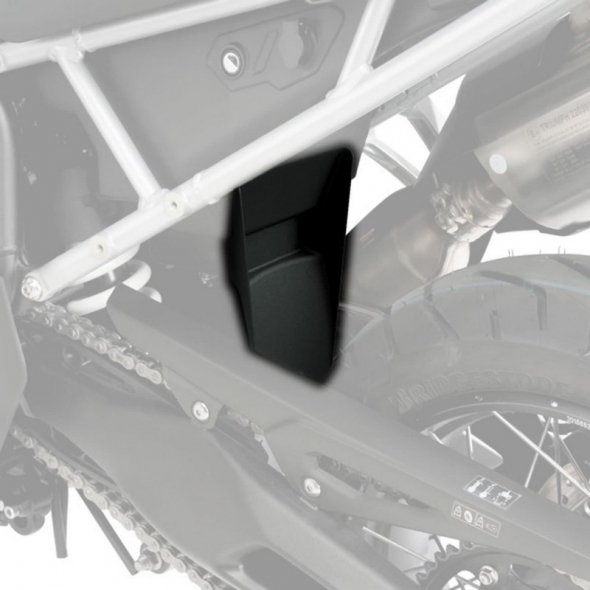 Pyramid Plastics parts Pyramid Shock Shield | Matte Black | Triumph Tiger 850 Sport 2021> | 816003M | pyr_816003M | euronetbike-net