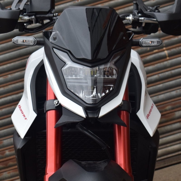 Pyramid Plastics Pyramid Frontal Wing | Matte Black | Honda CB750 Hornet 2023>2024 | 35725M | pyr_35725M | euronetbike-net