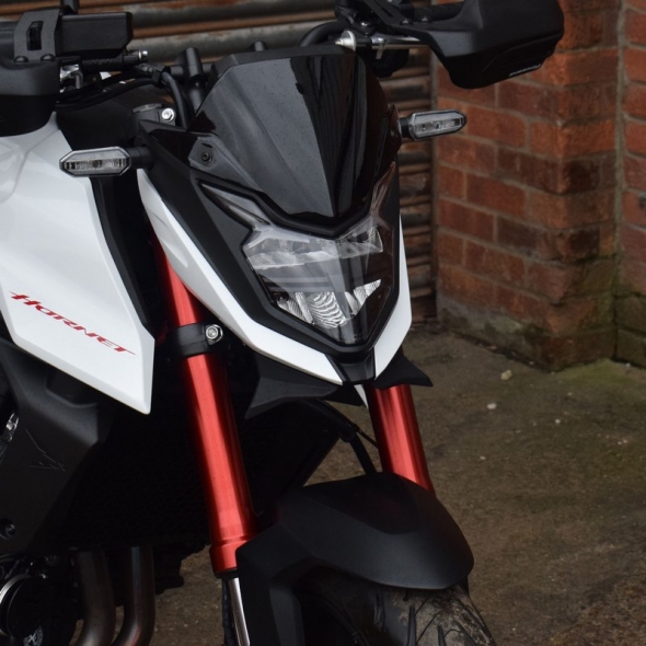 Pyramid Plastics Pyramid Frontal Wing | Matte Black | Honda CB750 Hornet 2023>2024 | 35725M | pyr_35725M | euronetbike-net
